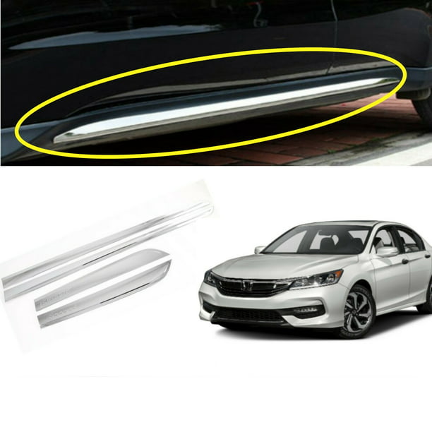4Pcs For Honda Accord 2013-2016 Stainless Steel Body Door Side Molding Sill Trim
